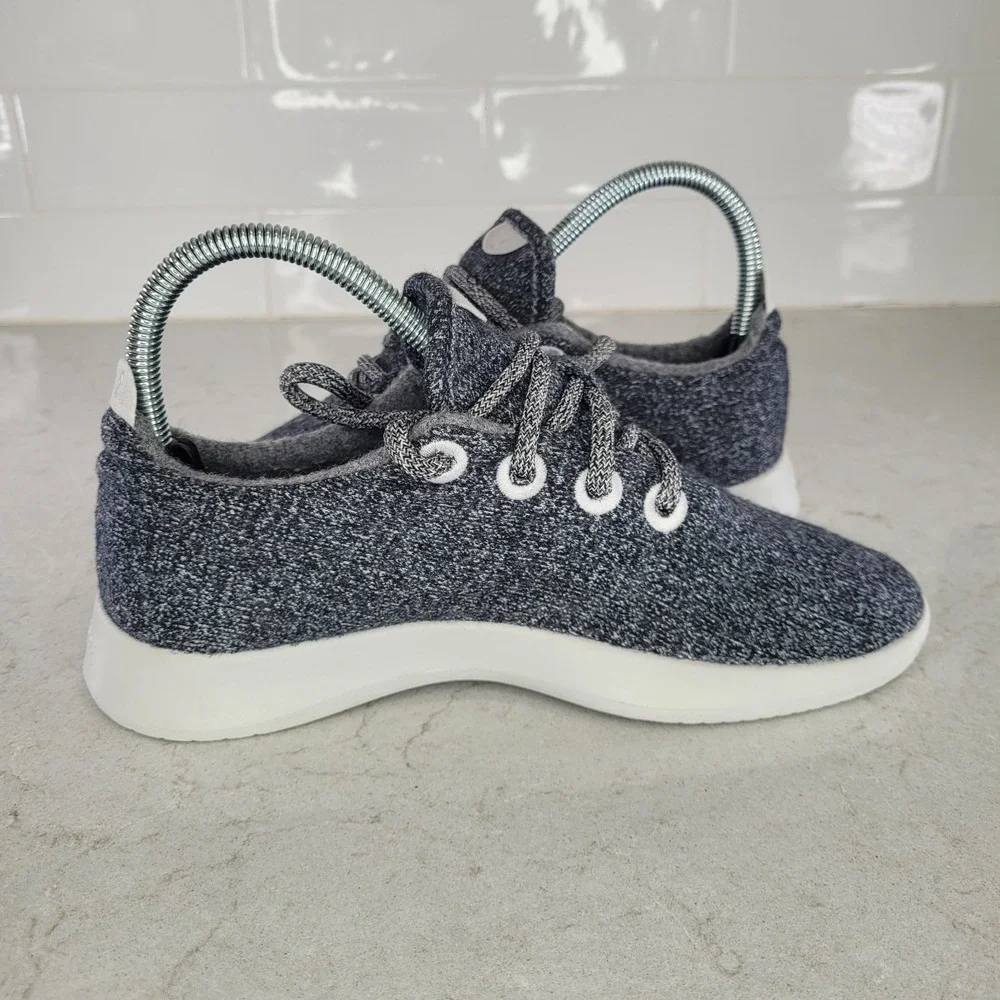 Allbirds Wool‎ Runners WR Gray Lace Up Athletic Shoes Sneakers Womens Size 7 M